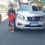 66-01-16 Nissan navara Kingcab calibre2.5 EL เงิน ปี2017 บางเลน